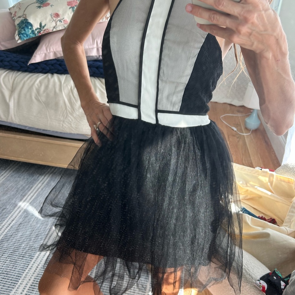 BCBGeneration Tulle Balletcore Dress
